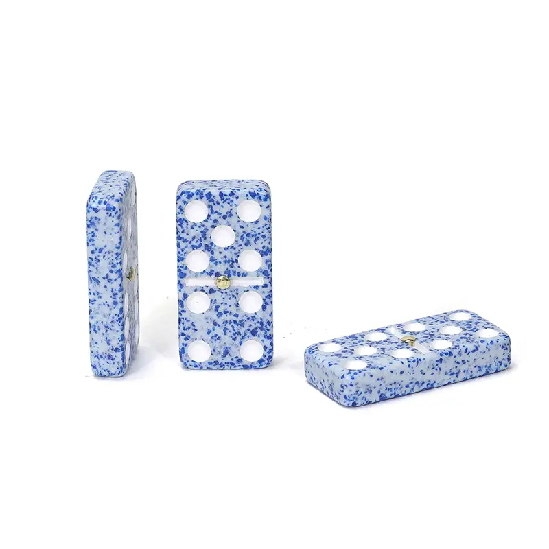 Double 6 Marble Domino: เกมกระดานคลาสสิกที่ผสมผสานพื้นผิวของงานฝีมือและความสนุกสนานเชิงกลยุทธ์